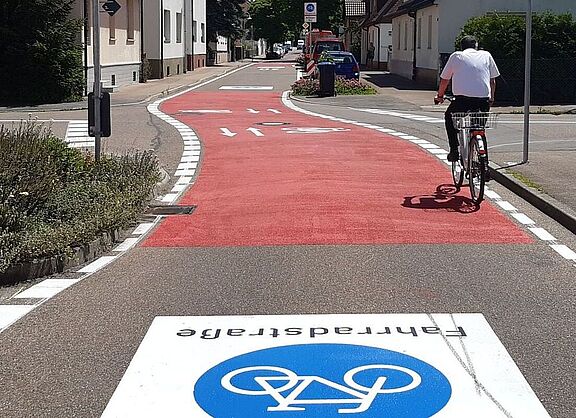 Fahrradstraße Wilhelmstraße Eislingen
