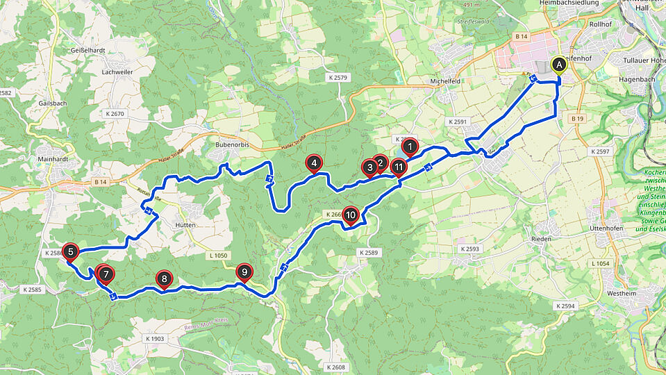 Tour SHA-Mönchsberg-SHA Tour SHA-Mönchsberg-SHA