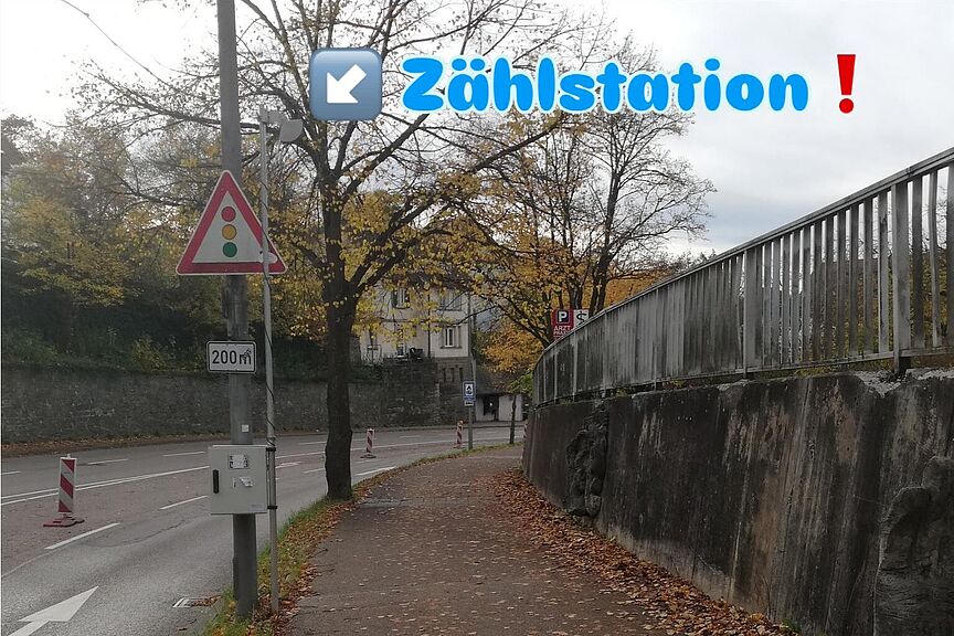 2025 11 09 Zählstatiion Crailsheimer Straße 2025 11 09 Zählstatiion Crailsheimer Straße