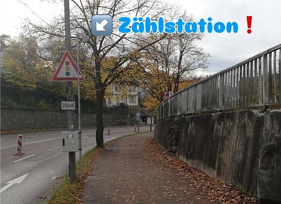 2025 11 09 Zählstatiion Crailsheimer Straße