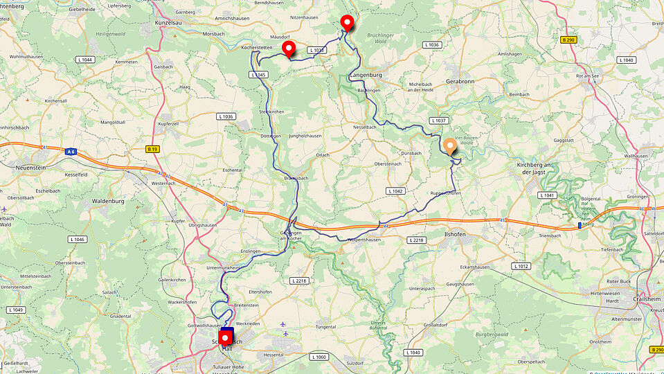 Radtour SHA-Kocher-Jagst Radtour SHA-Kocher-Jagst