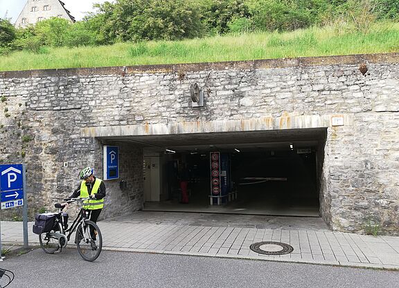 Fahrradparken im Parkhaus Schiedgraben
