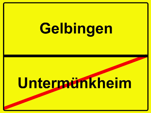 Lückenschluß Gelbingen Untermünkheim ADFC Schwäbisch Hall