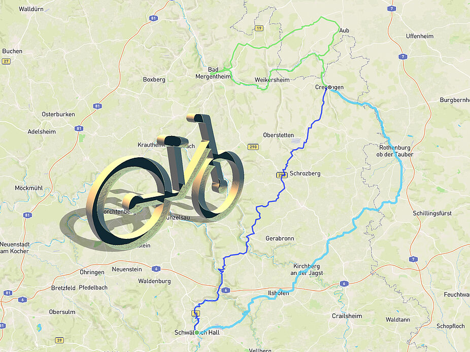 Dreitagestour SHA - Creglingen - SHA Dreitagestour SHA - Creglingen - SHA